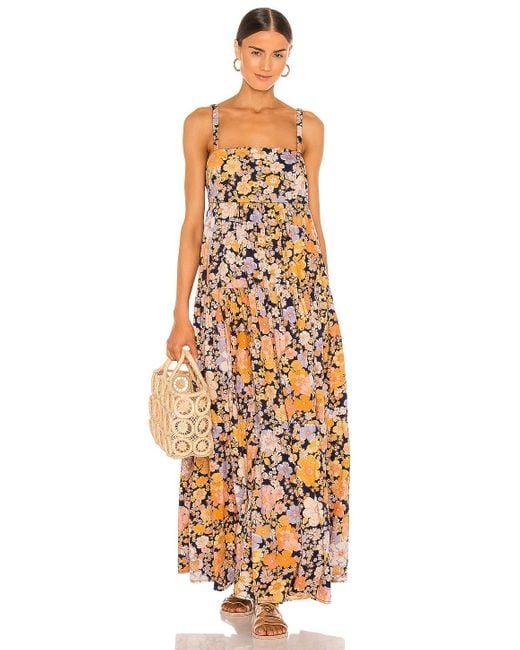 Free People Park Slope Maxi Dress in Black