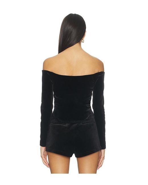 Astr Black Salem Top