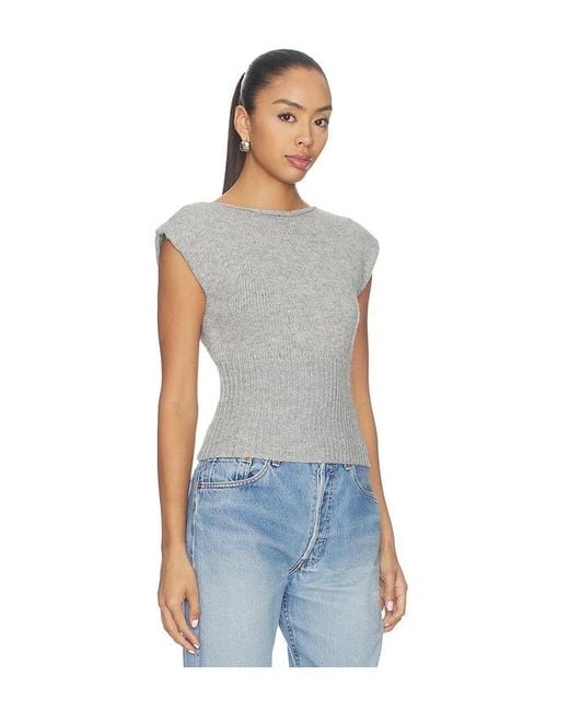 ALL THE WAYS Blue Medora Knit Top