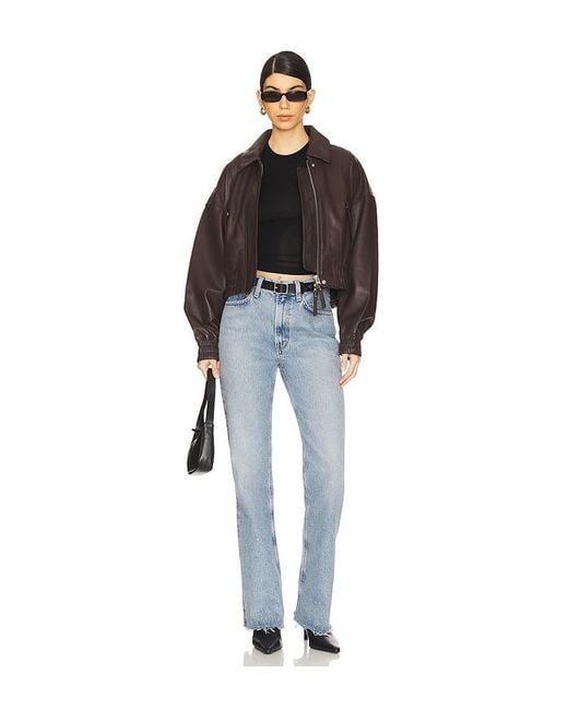 Agolde Blue Leena Bootcut Jeans