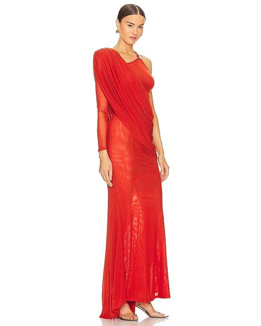 Bronx and Banco Red Natalia Gown