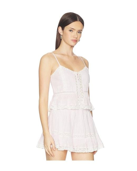 LoveShackFancy White Aleni Top