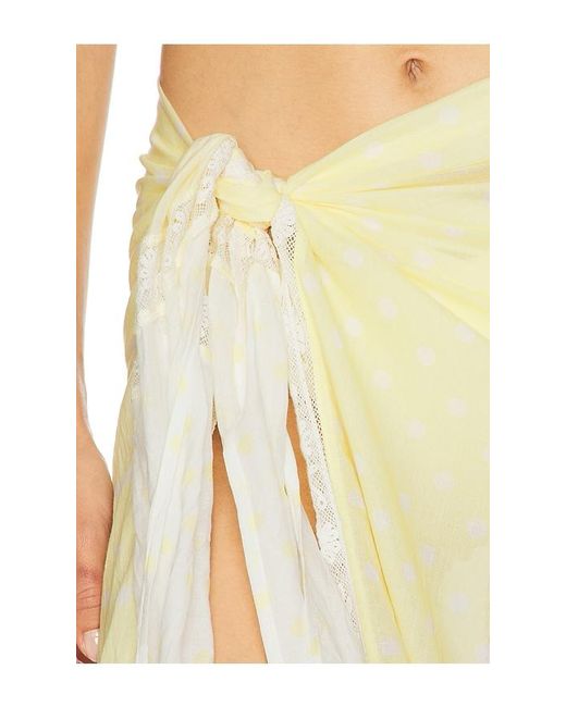 LoveShackFancy Multicolor Emabella Pareo