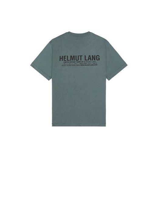 Helmut Lang Blue Capsule Tee for men
