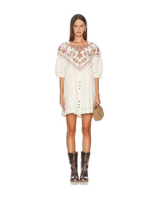 Vestido Orson En Color Ivory Talla (También En M, S, Xl, Xs) Free People de color White