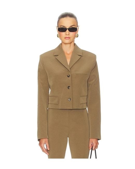 Nanushka Natural Sinead Blazer