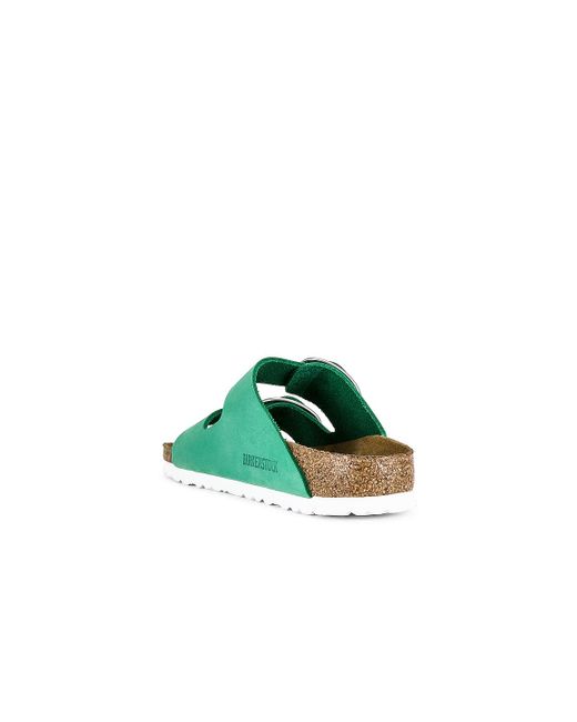 Birkenstock arizona emerald green hot sale