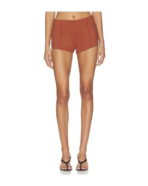 superdown Brown Reese Hot Shorts