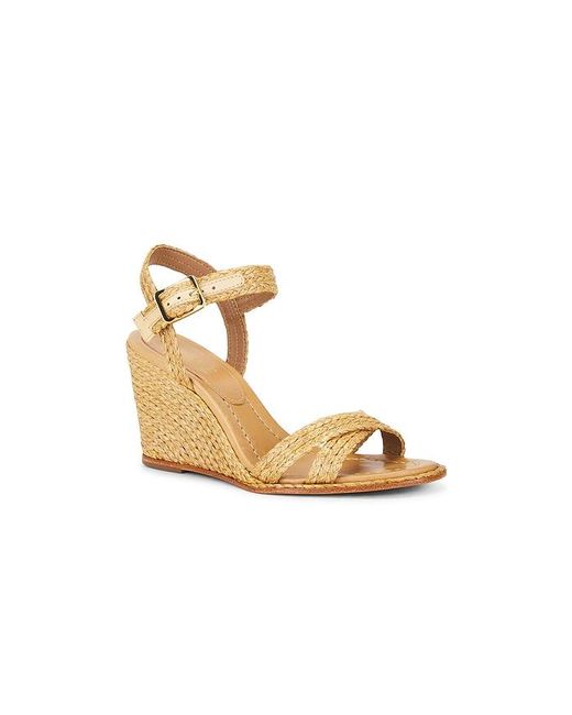 Raye Metallic Silvi Wedge