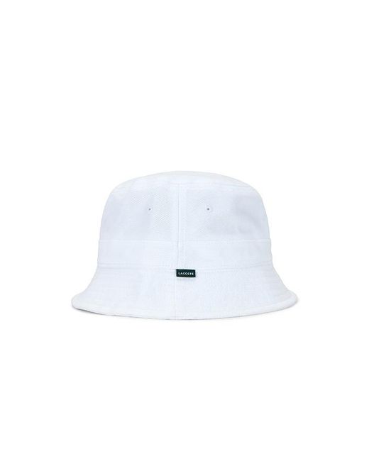 Lacoste Hut in White für Herren