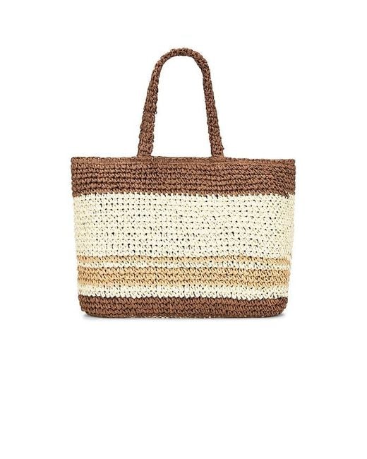 Nikki Beach Natural Amalfi Tote Bag
