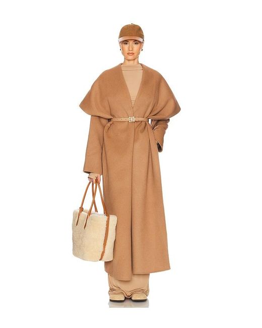 Helsa Natural The Throw Coat
