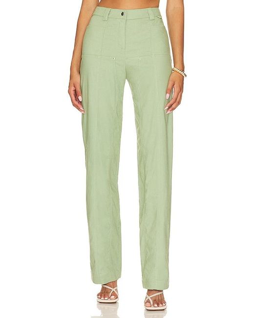 Camila Coelho Green Matilde Pant