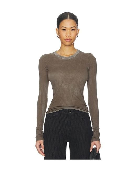 Cotton Citizen Multicolor Marbella Long Sleeve Top