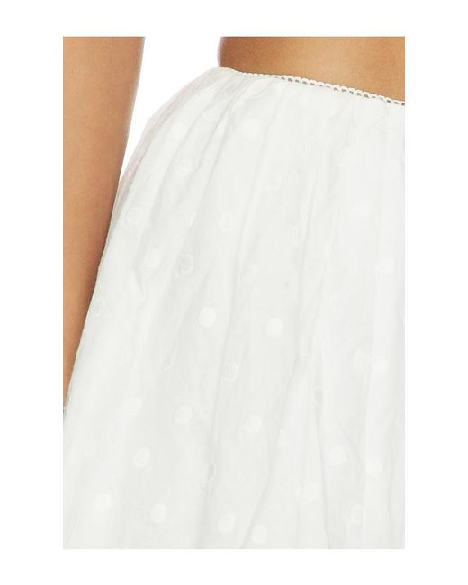 Nia White Paloma Skirt