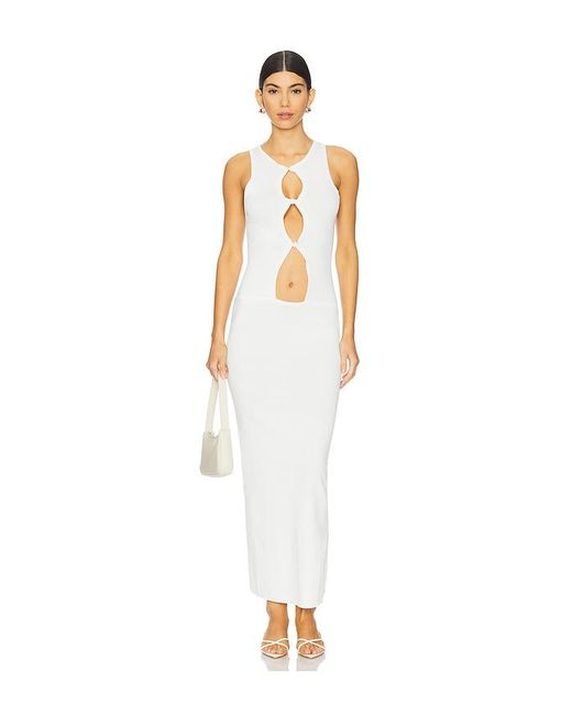Lioness White Homecoming Maxi Dress