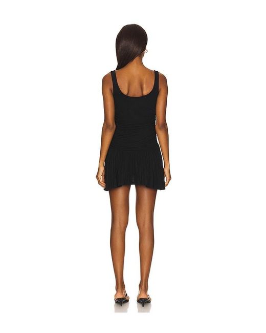 Lioness Black Field Of Dreams Mini Dress