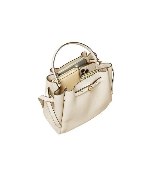 Tory Burch White Romy Bucket Bag