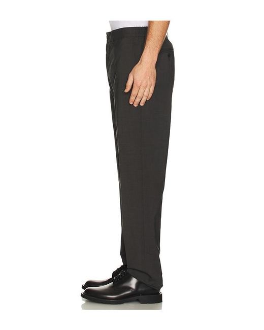 Theory Black Motion Wool Curtis Pant for men