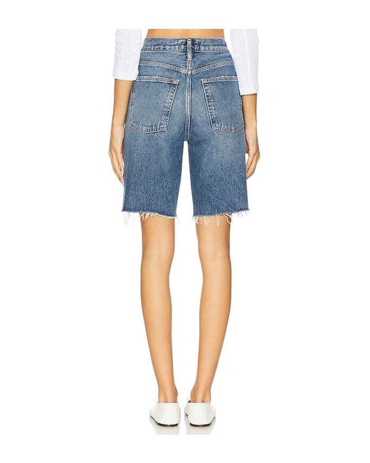 Agolde Blue 90's Short