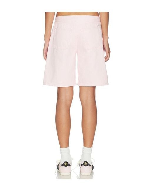Still Here White Cool Mid Rise Shorts