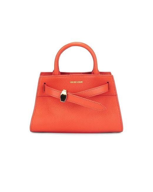Veronica Beard Red Mini Dash Bag