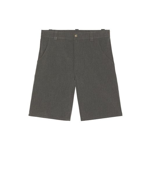 MADFRENZY Black Oversized Shorts for men