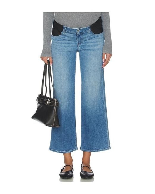 PAIGE Blue Anessa Maternity Jeans