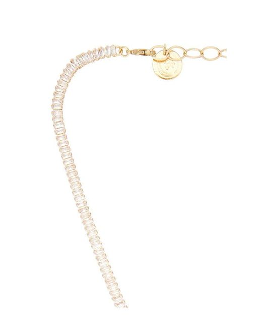 Anton Heunis White Vintage Style Heart Necklace