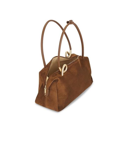 Cult Gaia Brown Azariah Satchel