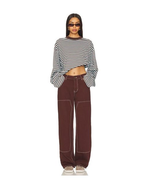 Lioness Brown Anchor Jeans
