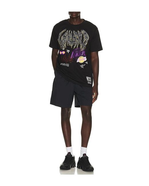 Mitchell & Ness Black Nba Los Angeles Lakers Best for men