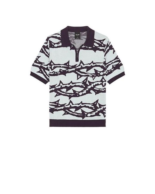 Huf Blue Fantasies Knit Polo for men