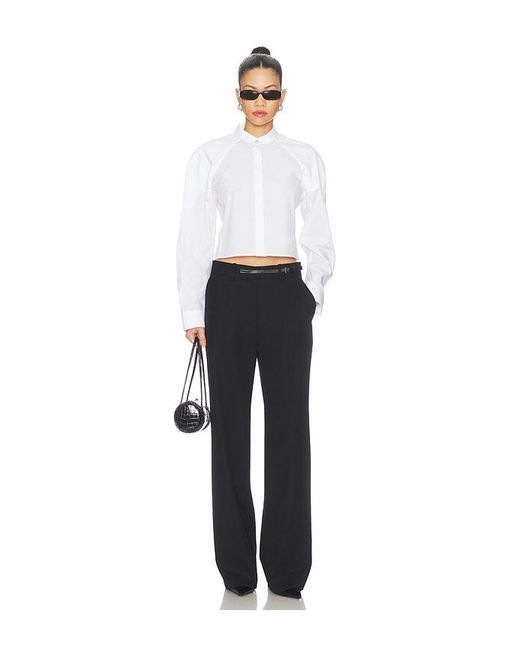 Helmut Lang Black Belted Trouser