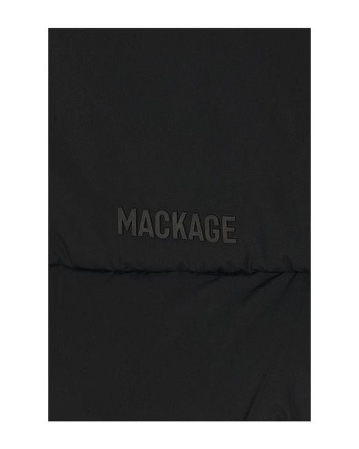 Mackage Black Bergen Puffer Jacket for men
