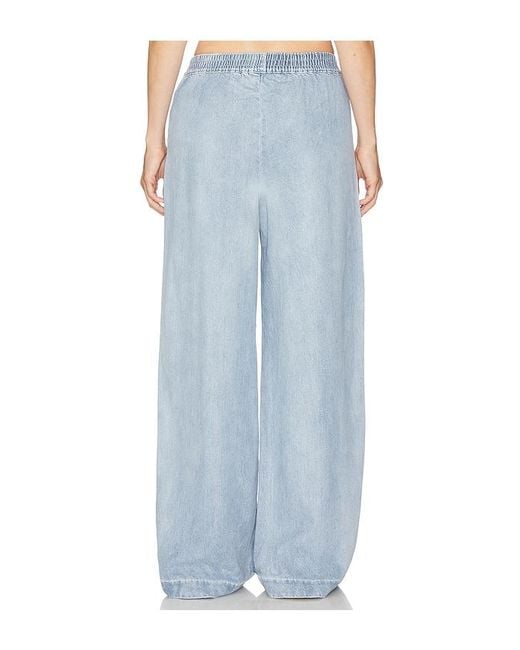 FAVORITE DAUGHTER Blue The Malibu Wide Leg Pants