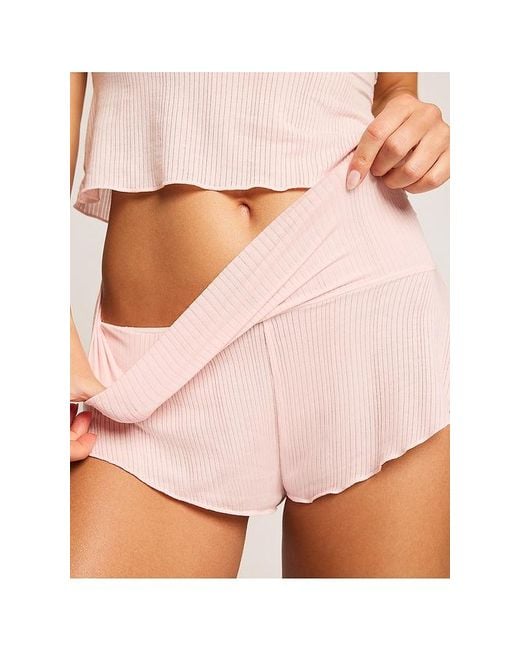 Negative Underwear White Whipped Mini Short