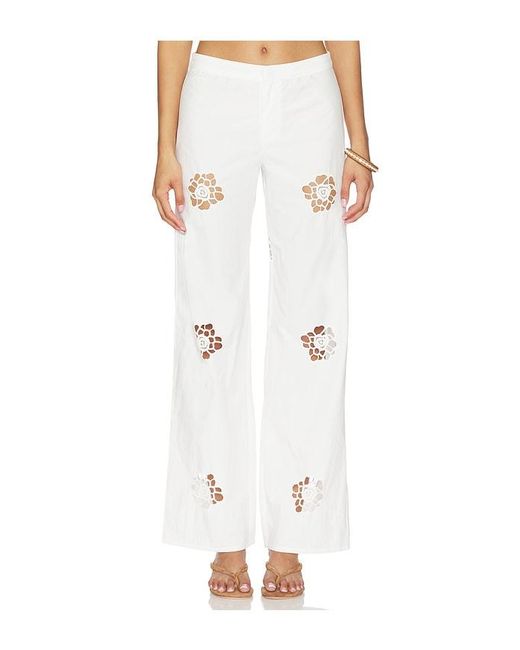 MORE TO COME White Blanca Pant