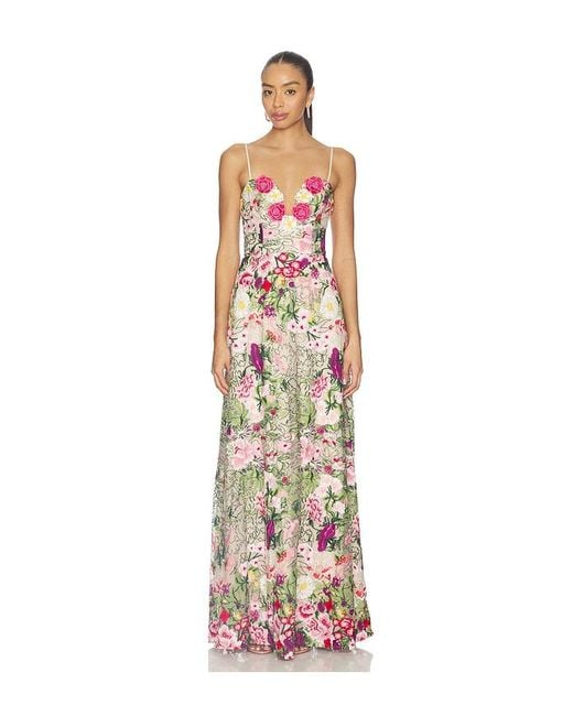Elliatt White Flora Gown