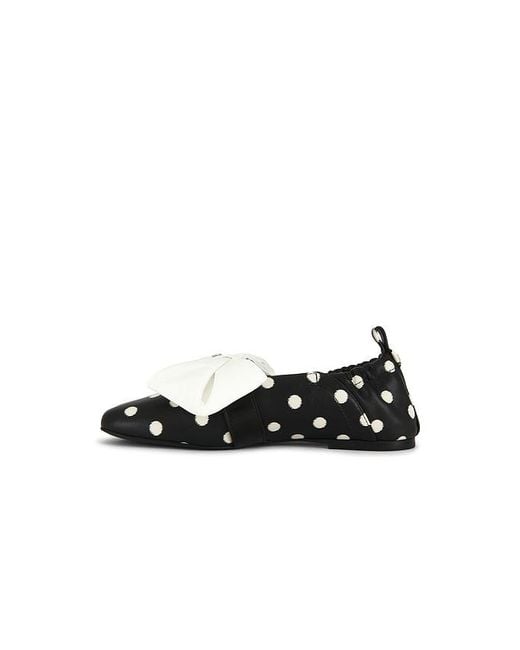 Ganni Black Flach Flat