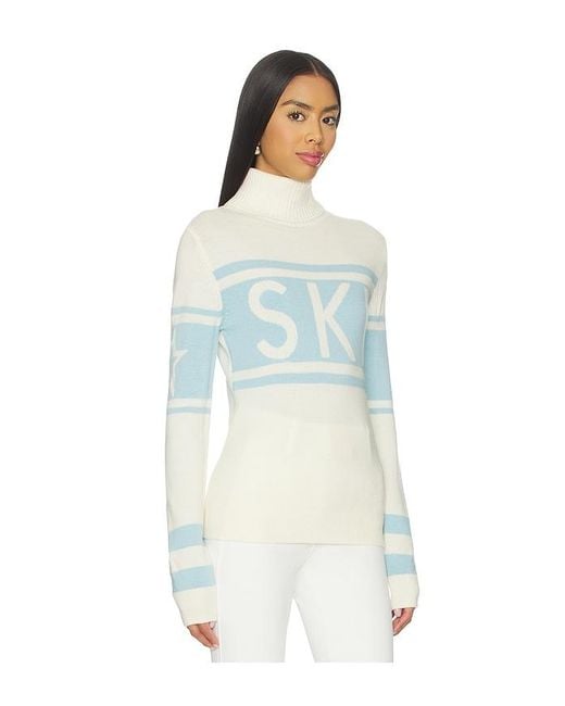 Perfect Moment Blue Schild Sweater