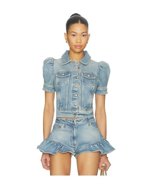 retroféte Blue Landon Denim Jacket