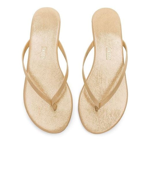 TKEES Metallic Sandalen