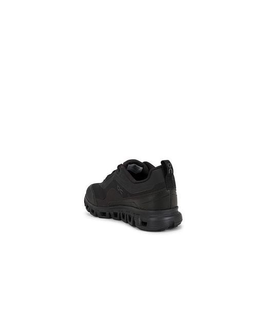 On Shoes Black Cloud 6 Geo Wp for men