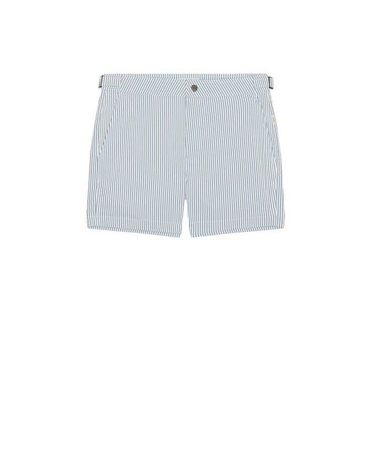 Onia White Calder Buckle 5 Swim Trunk for men