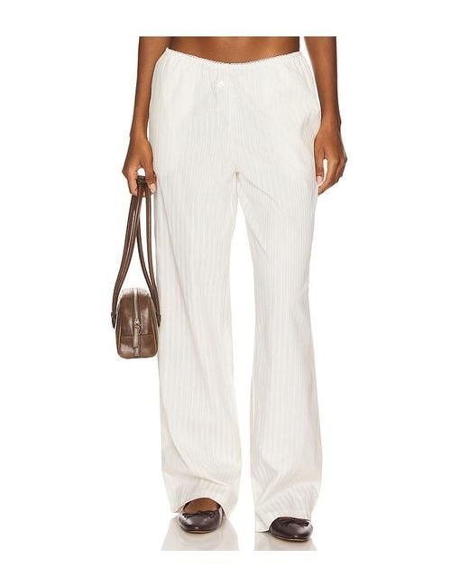 Lioness White Bloom Pant