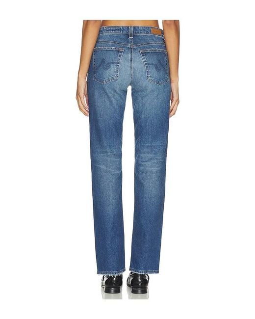 AG Jeans Blue Sandra Straight Jeans