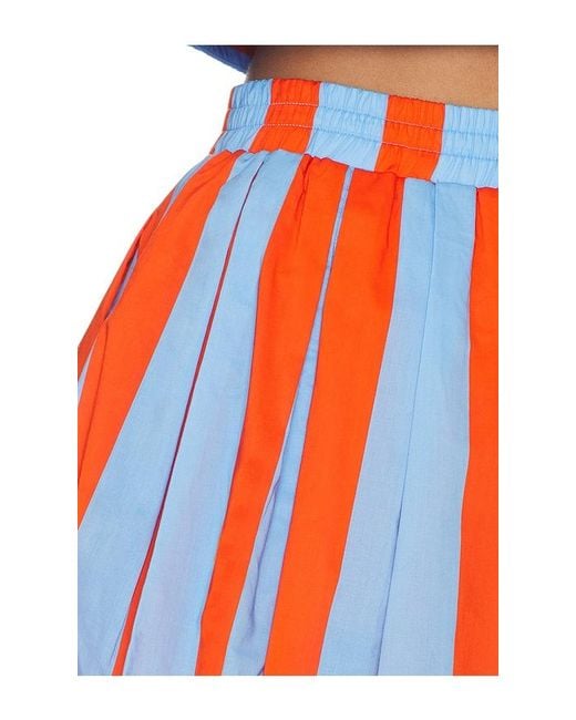 Line & Dot Red Primo Skort
