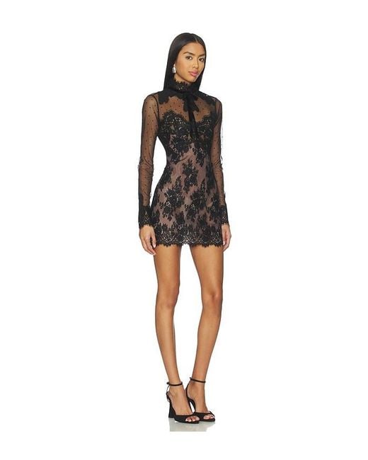 retroféte Black Faylin Lace Dress