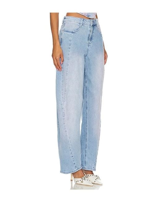 AFRM Blue Archer Jeans